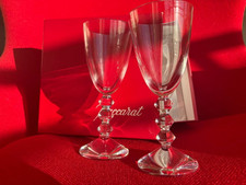 Baccarat - Vega Crystal Wine Glass Set France w/Box