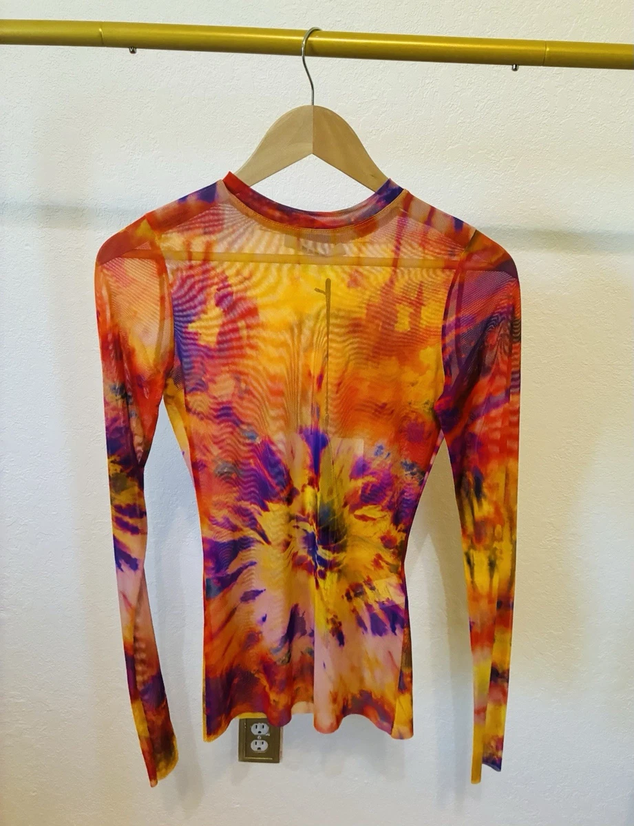 Sheer Crew Neck Tops for Women for sale | eBay
