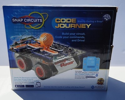Snap Circuits Code Journey Electronics Educational Coding Kit with Snap Rover