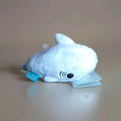 Bellzi Baby Shark Mini Plush Gray Sharki Nursery stuffed Animal Toy 6''