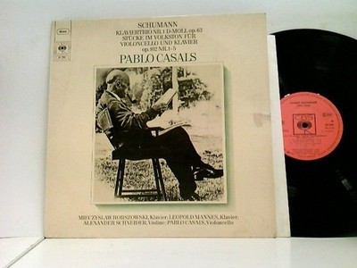 Pablo Casals  Klaviertrio Nr.1 D-Moll Op.63 - Stücke Im Volkstone Für Violoncel
