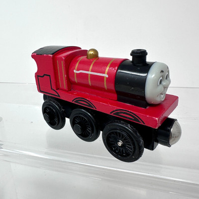 Thomas & Friends Wooden Railway James Train Wood Engine Red #B