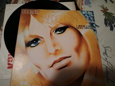 GABRIELLA FERRI - Liebe ist leicht ist nicht schwer. Vinyl ITALIEN 
