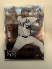 Miguel Almonte 2016 Bowman #136 Kansas City Royals RC See Photos