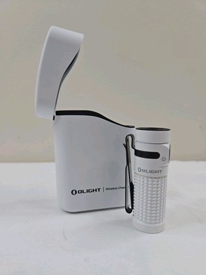 Olight Baton 4 Premium White Flashlight w/Charging Case 