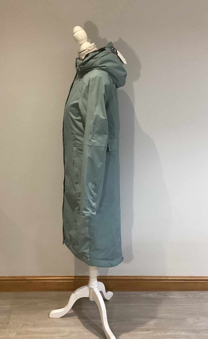 Seasalt Cornwall Janelle Coat. Lichen. Size 8. BNWT. RRP £170. image 3