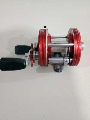 ABU Ambassadeur NO.5000 svängsta sweden Vintage Abu Ambassadeur No 5000 3-Screw Svangsta Sweden Red