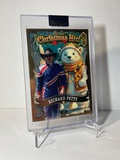 Richard Petty 2025 Wild Card Christmas Hits True 1/1 Gold Foil NASCAR Legend