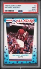 1989 Fleer Basketball Sticker #3 Michael Jordan PSA 9 OC!