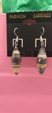 Handmade Paper Beaded Dangle/Drop Earrings 