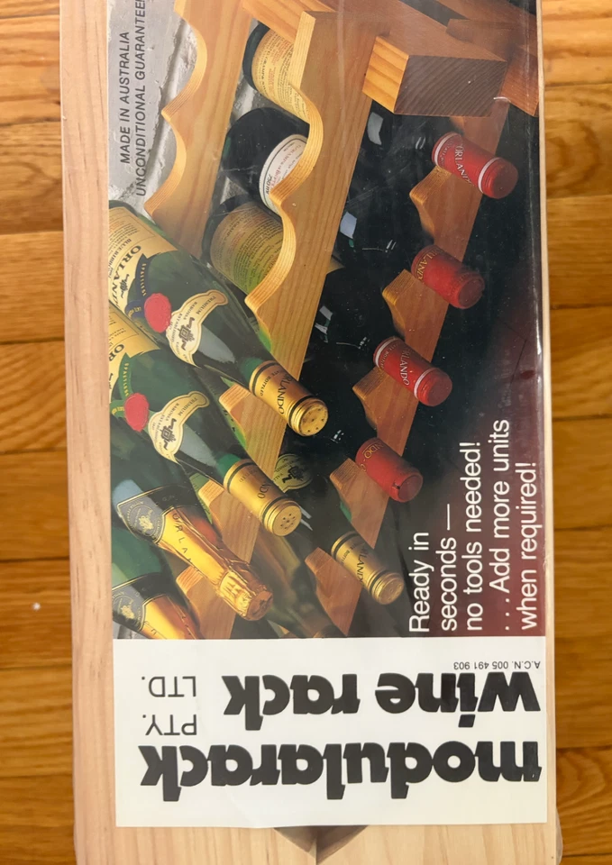 Modular Wine Rack - 36 Bottle 4 tiers - Image 3 of 4