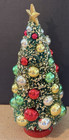 Radko ShinyBrite Sparkletown  BottleBrush Xmas Tree Multicolor ornaments  9” NEW — photo 7