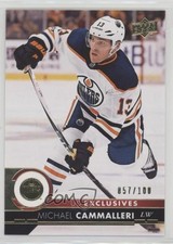 2017-18 Upper Deck Exclusives 57/100 Mike Cammalleri Michael #319 0nr3