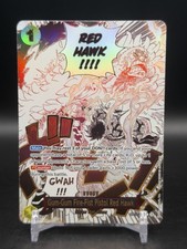 Gum-Gum Fire-Fist Pistol Red Hawk R Alt Art OP11-114 A Fist of Divine Speed NM