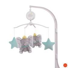 Disney Baby Dumbo Shine Bright Little Star Musical Mobile - Aqua/Gray/Yellow