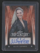 2025 LEAF POP CENTURY #BA-ALF ALLIE LAFORCE /3 RED CIRCLES AUTOGRAPH