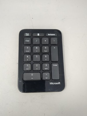 Microsoft Sculpt Ergonomic Bluetooth Number Keypad 1558 For Parts Repair