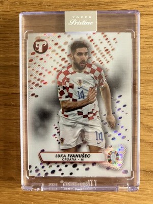 2023 TOPPS Pristine Road to UEFA Euro 2024 Luka Ivanusec CROATIA