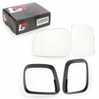 2X Spiegelglas Blendring Heizbar Links Rechts FüR Vw Transporter V T5 2003-2009
