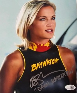 BRANDY LEDFORD Signed 8x10 BAYWATCH Photo DAWN MASTERSON Autograph JSA COA