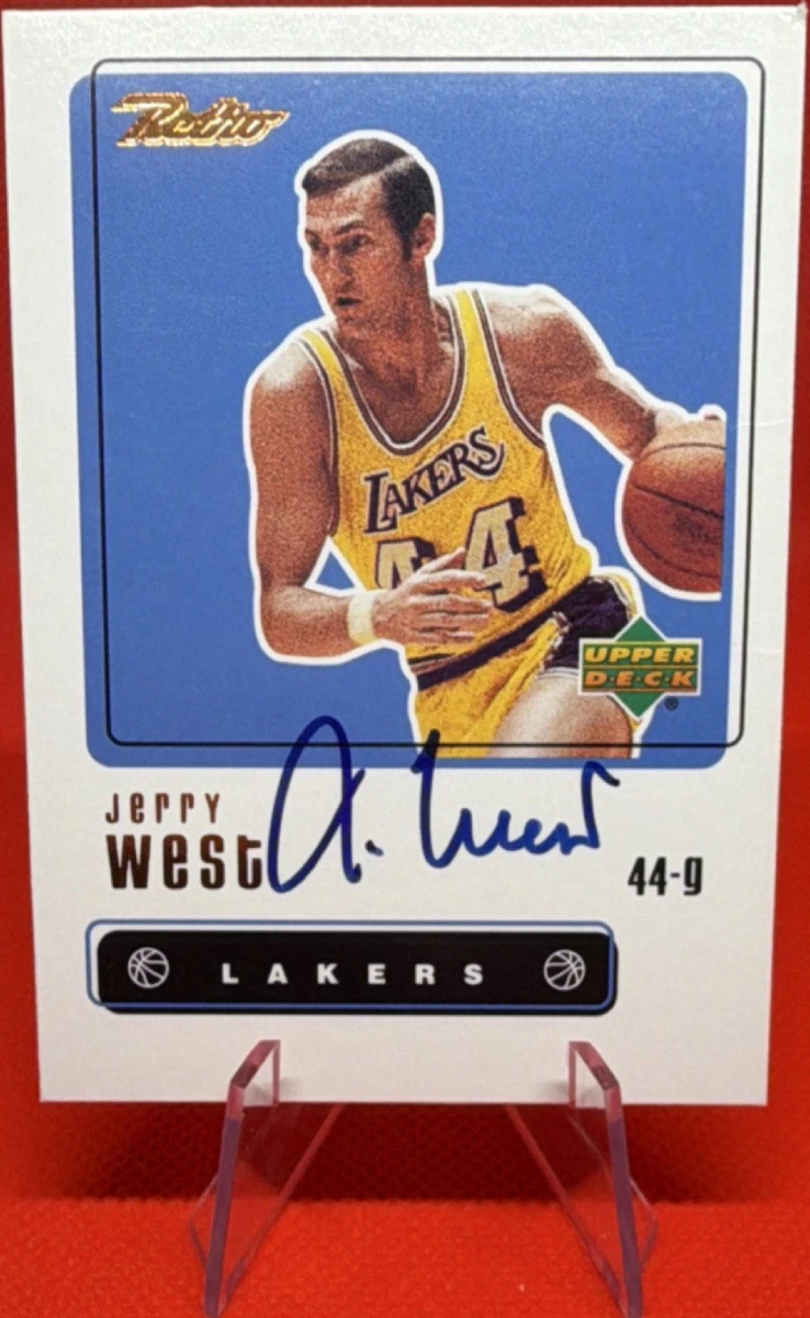 Upper Deck Jerry West Basketball Autographed Sports Trading Cards