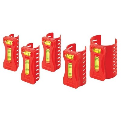Sands Level 5 Piece Plumbers Pipe Level Set