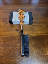 Vintage Seahorse Handle Long Shoe Brush/Lint Brush Made In Hawaii