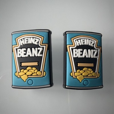 2 x Heinz Beanz Schuh Charms kompatibel mit Crocs - Kostenlose Lieferung  