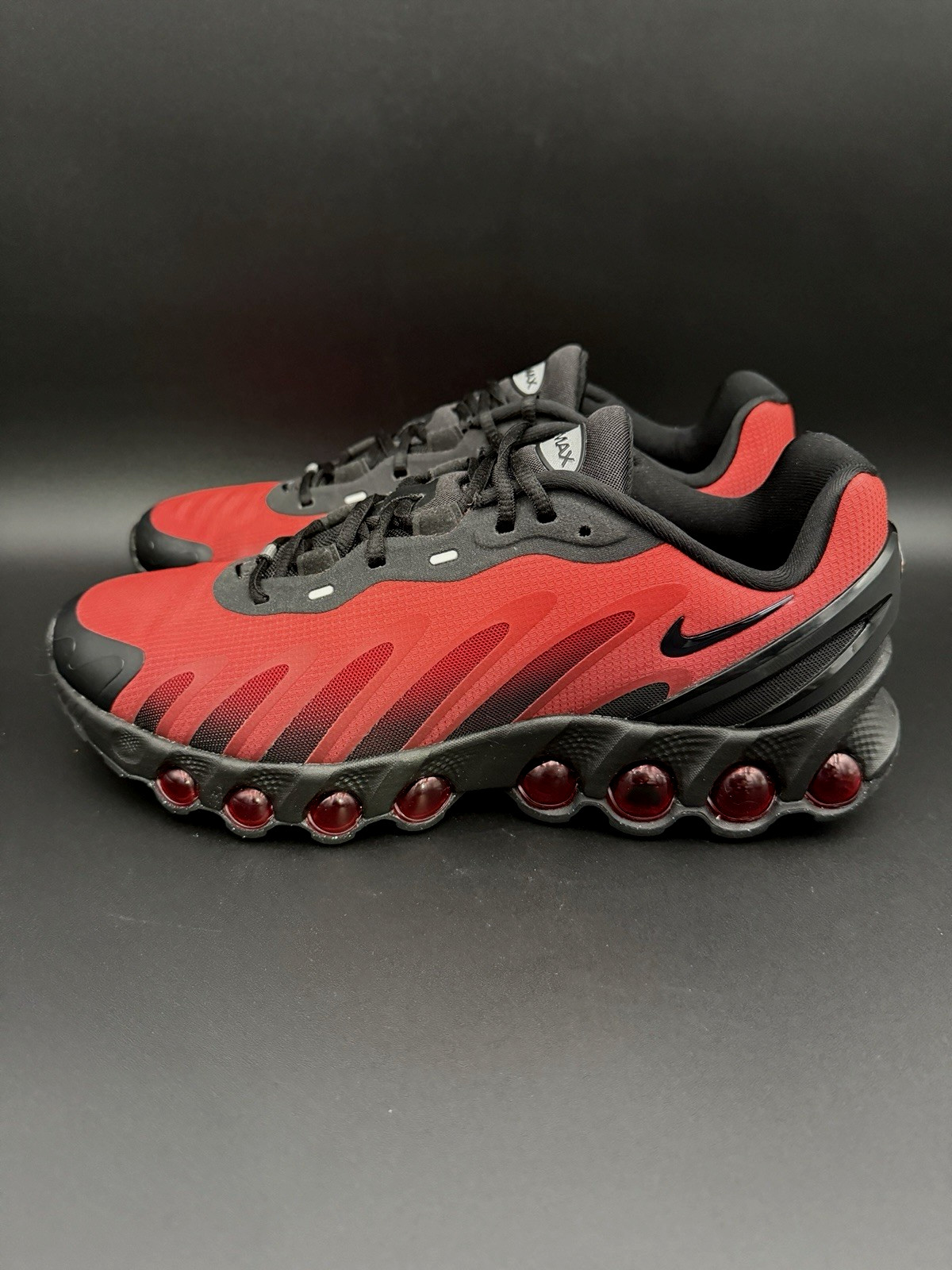 Nike Air Max DN8 'Black Bright Crimson' Bred Men’s Shoes FQ7860-008 Multi Sizes