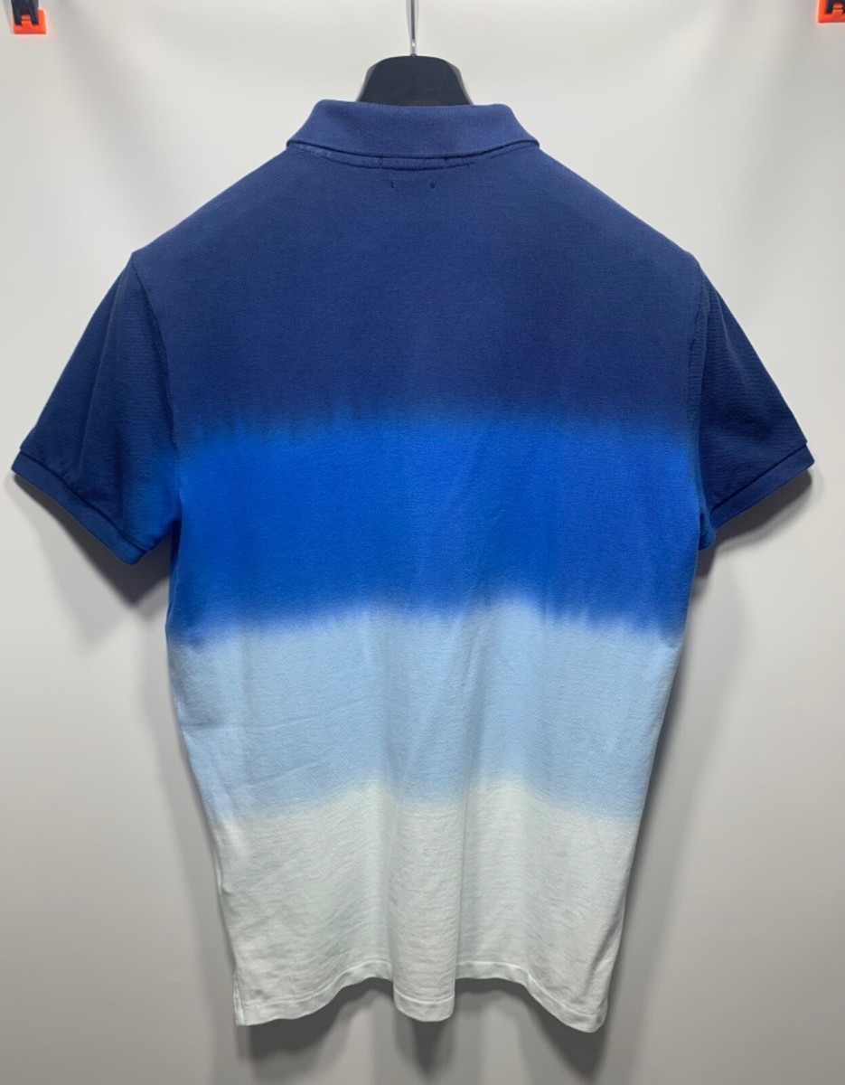 Polo Ralph Lauren Gradient Polo Shirt Custom Slim Fit Size M Polo Ralph Lauren Gradient Polo Shirt Custom Slim Fit Size M
