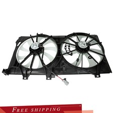 For 2012-2017 Toyota Camry 163630h010 Ac Dual Condenser Cooling Radiator Fan