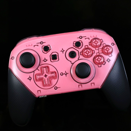 Custom Nintendo Switch Pro Wireless Controller - Pink - Brand New 100% ...
