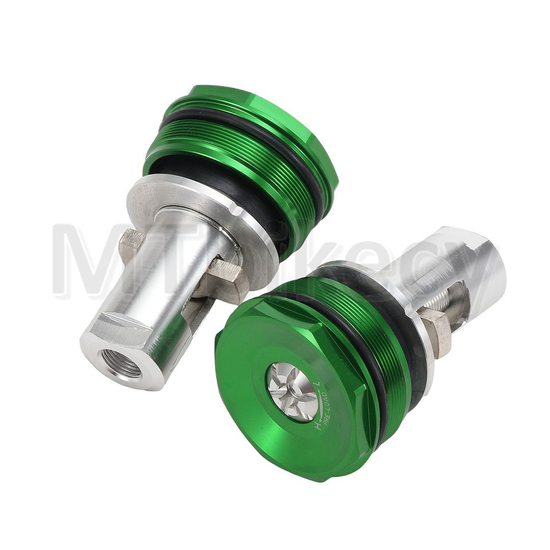 Aluminum Oil Seal Front Shock Absorber Screw Bolt For Suzuki