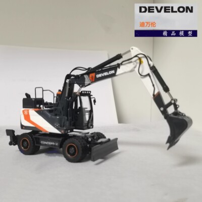 1:50 DEVELON DX165WR CONCEPT-X Wheel Excavator Construct Machine Diecast Model