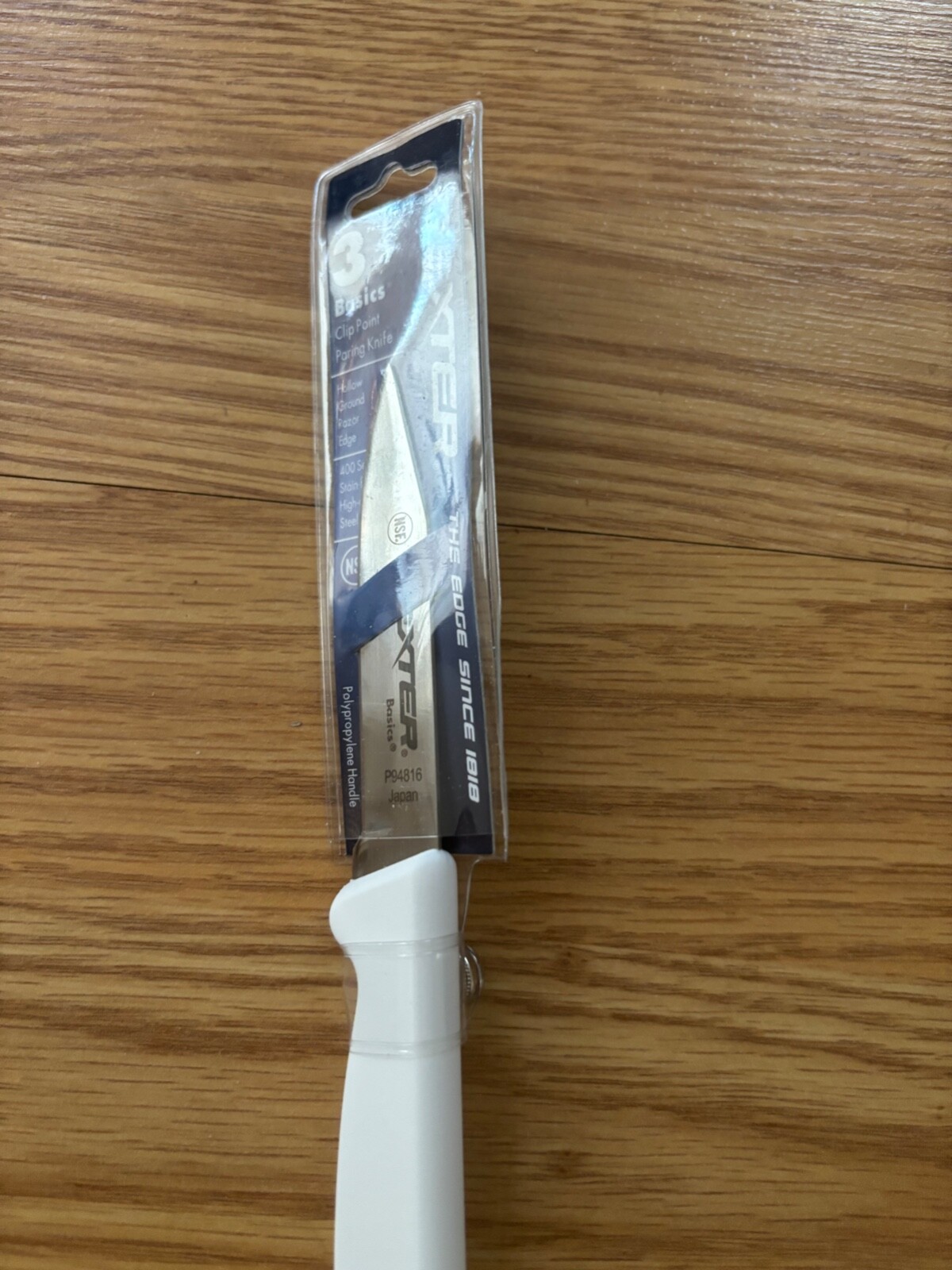 DEXTER RUSSELL BASICS  31610  PARING KNIFE  MADE IN TAIWAN