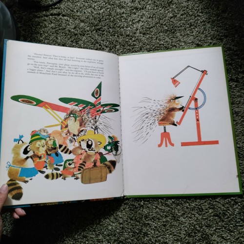 Mr. Porcupine's Marvelous Flying Machine von Anne-Marie Dalmais 1972 Hardcover - Bild 17 von 21