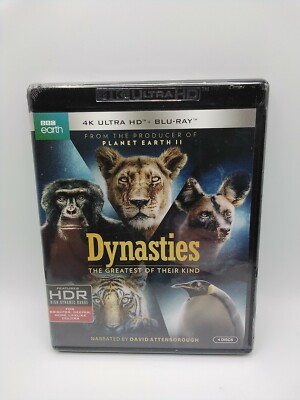 New!!! DYNASTIES 4K ULTRA HD + BLU-RAY No Digital No Slipcover Sealed