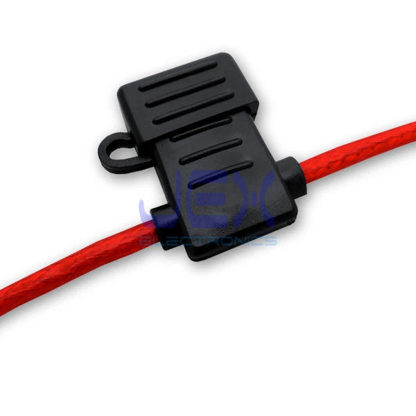 In-Line Car ATC/ATO Blade Fuse Holder Waterproof 10AWG Upto 40A 12V/24V/32V DC - Image 2 of 4