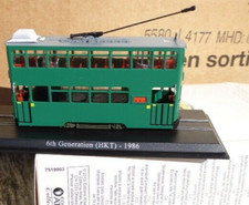 Atlas 1:87 Hong Kong 6e génération (HKT) 1986 Tramway Année 1986 Tram