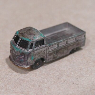 Vintage Husky Volkswagen Pick Up Truck Turquoise made in GT Britian Pat. Pending
