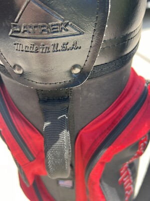 Budweiser Red Golf Carry Bag With Rain cover | eBay