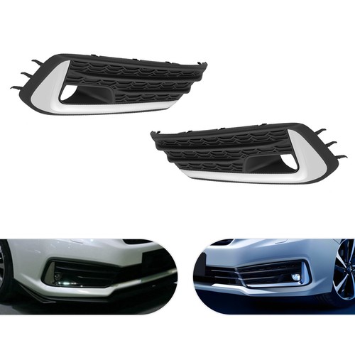 Fog Light Lamp Cover Front Left & Right Side For 2020-2022 Subaru Impreza 2.0L - Picture 7 of 18