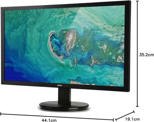 Monitor Acer K192HQLB 18.5 IN 1366 x 768 LCD 19 NERO Sottile Ben Tenuto - Bild 1 von 11