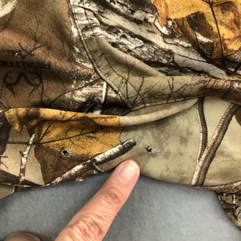 Scentlok Pants Men Extra Large Camo Realtree Elastic Drawstring Hunting READ - Image 4 of 4