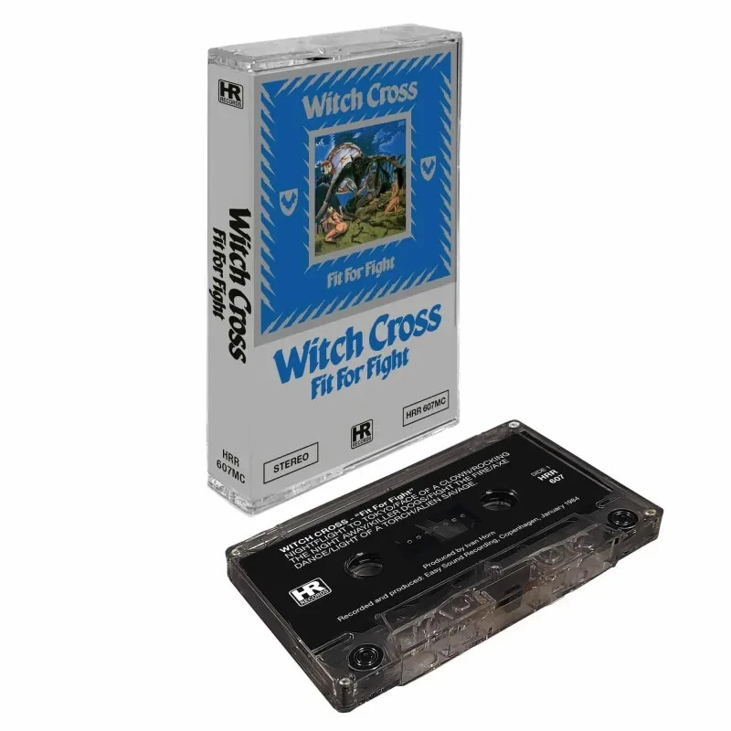 Witch Cross fit for fight cassette tape heavy metal nwobhm fwoshm gotham city