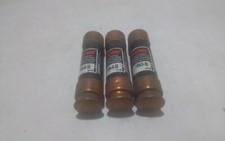 LOT OF 3 Fusetron FRN-R-50 fuse dual element time delay 50A/250Vac E1A4 