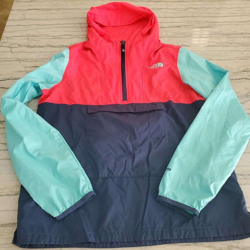 The North Face Jacket Girls Fanorak Hooded Jacket Size XL (18)