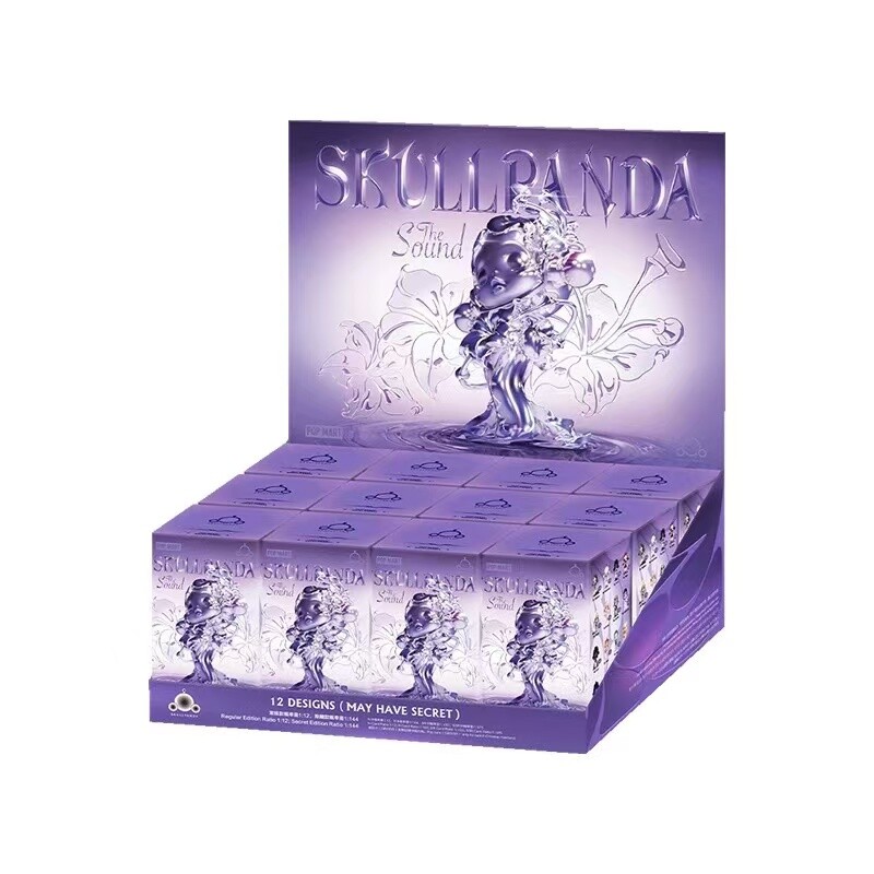 POPMART SKULLPANDAThe Sound 12個未開封セット POP MART Skullpanda The Sound Series Set 12 Basic Confirmed Blind