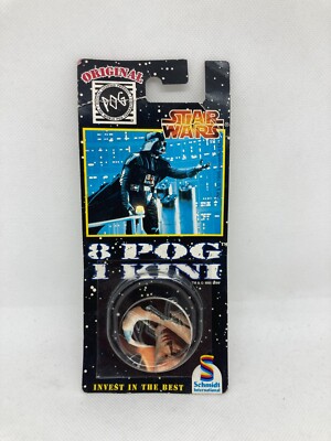 Star Wars Darth Vader Original POG von 1995 Schmidt International
