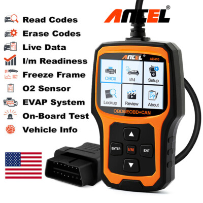 Car Code Reader Engine Fault Light Check OBD2 Diagnostic Tool Scanner Automotive